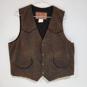 Outback Trading Co Men’s Cliffdweller Vest Medium Bronze